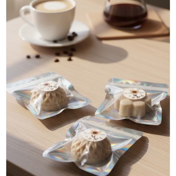 Other - Handmade (3) Goats Milk Travel Shampoo Set in Holographic Packaging NWT